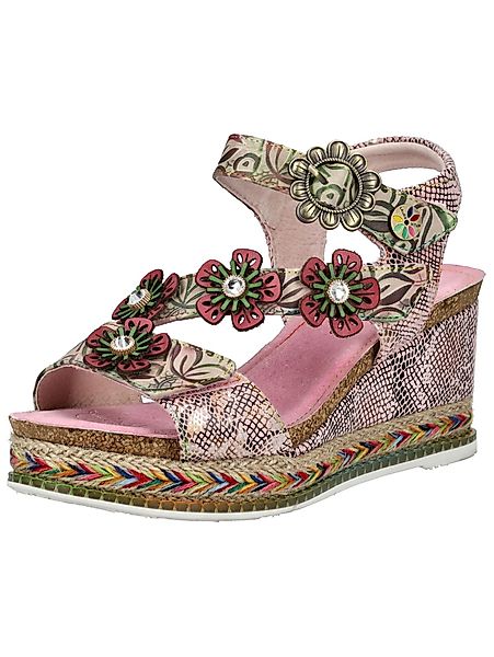 LAURA VITA Sandalen Leder/Synthetik Keilsandalette günstig online kaufen