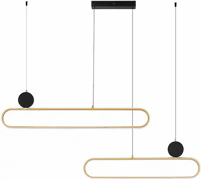 Nova Luce Pendelleuchte »LIAISE« LED-Modul 1 Stk. Warmweiß günstig online kaufen