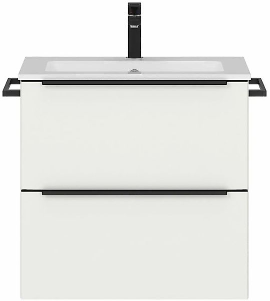 nobilia Waschtisch-Set "Levere" vormontiert, mit Soft-Close, 1 Stk. tlg. günstig online kaufen