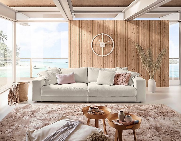 Places of Style Big-Sofa Enisa, legere Polsterung B/T/H: 290/127/85 cm, Zei günstig online kaufen