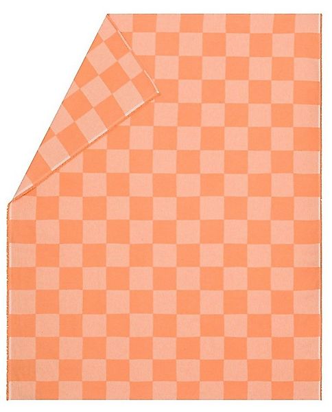 Wohndecke Riva 'Schachbrett' 140 x 180 cm, DAVID FUSSENEGGER günstig online kaufen