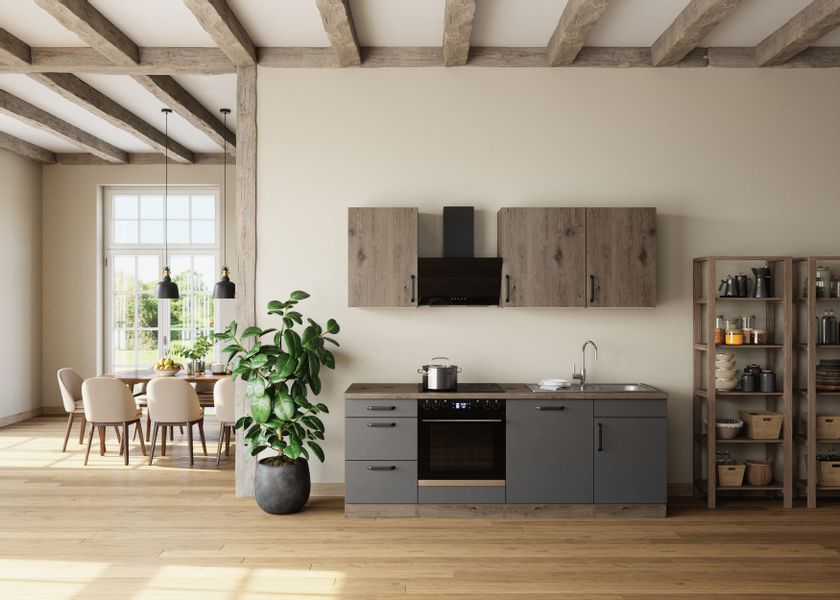 wiho Küchen Küchenzeile Elba, wahlweise mit günstig online kaufen