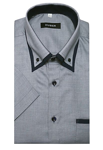 Huber Hemden Kurzarmhemd HU-0196 Button-down-Kragen, Kurzarm, günstig online kaufen