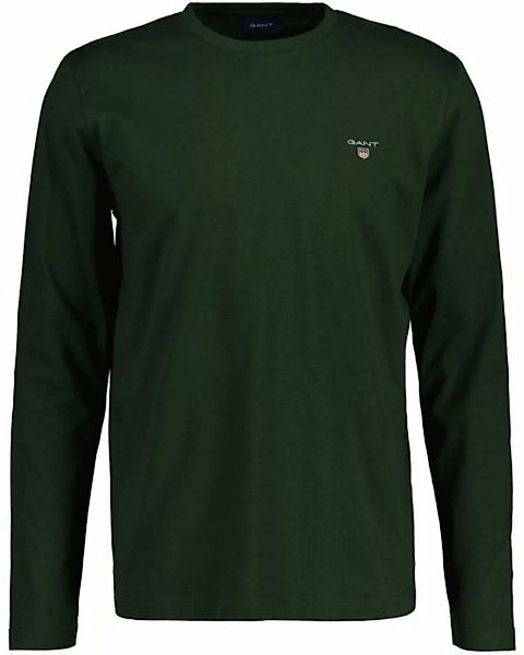 Gant T-Shirt Herren Langarm T-Shirt - ORIGINAL LS, Rundhals günstig online kaufen