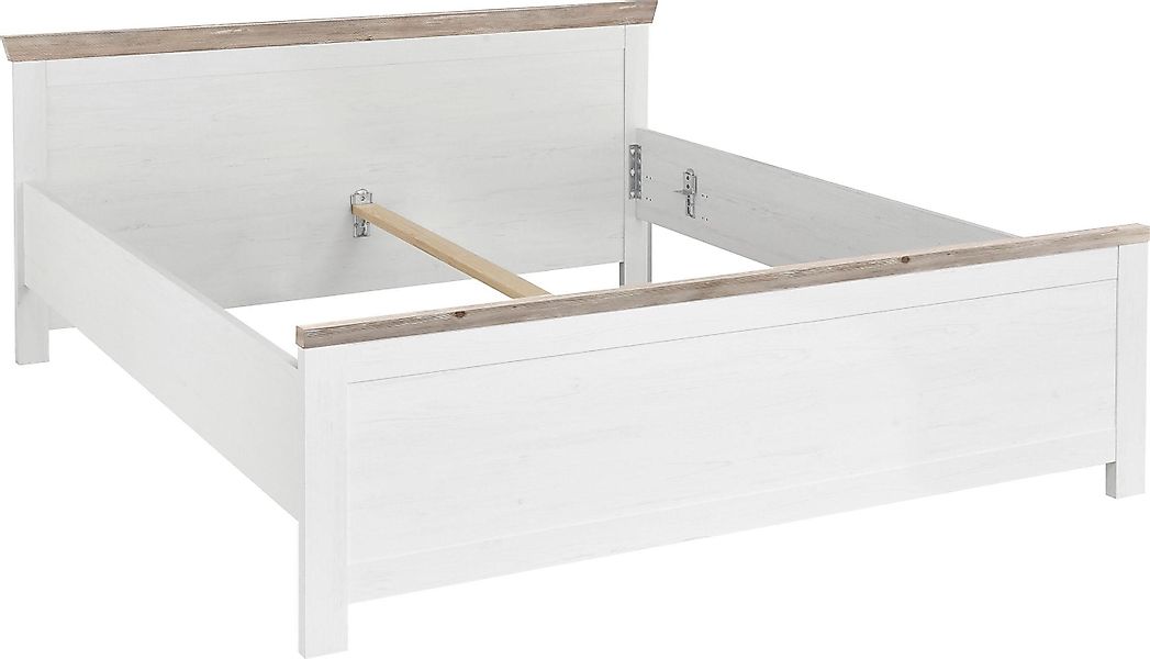 Home affaire Bett "Florenz Doppelbett Landhausstil Bettgestell (100,140 ode günstig online kaufen