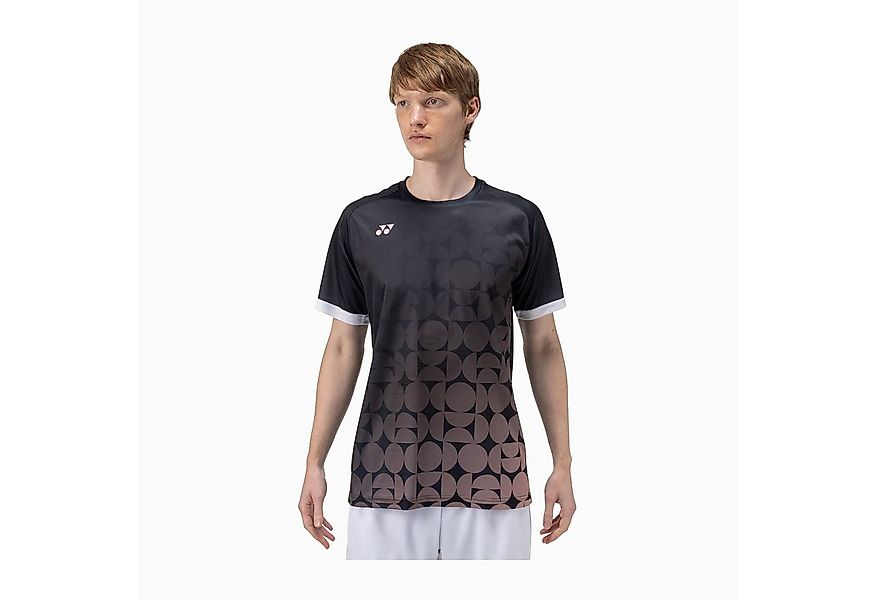 Yonex T-Shirt Practice Print 16746 (100% Polyester) 2025 schwarz Herren günstig online kaufen