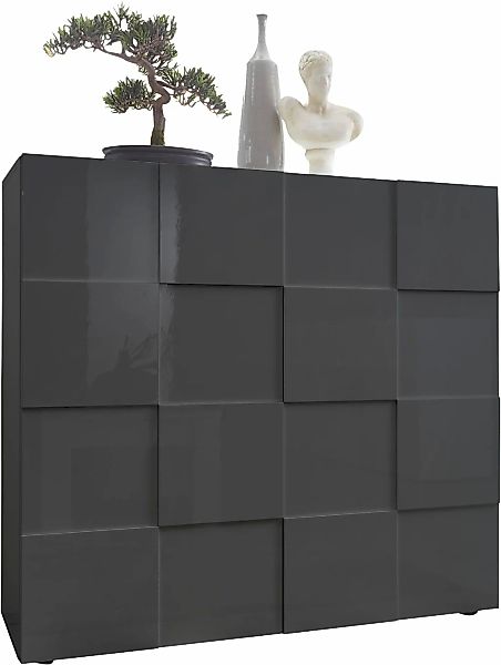 Home affaire Highboard "Dama Höhe 111 cm, Breite 121 cm, Kommode 2 Türen, H günstig online kaufen