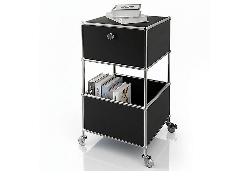 Floordirekt Rollcontainer Concept Epure Rollcontainer MK-145 – Metallregal- günstig online kaufen