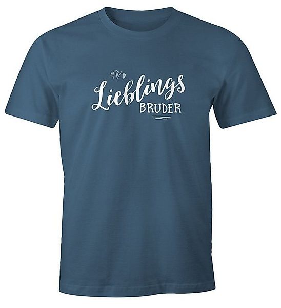 MoonWorks Print-Shirt Herren T-Shirt Lieblingsbruder Geschenk Bruder Famili günstig online kaufen