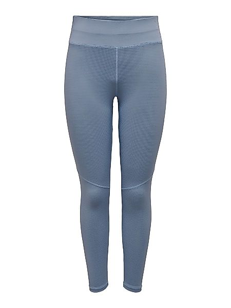 ONLY Einfarbige Trainingstights Damen Blue; Grey günstig online kaufen