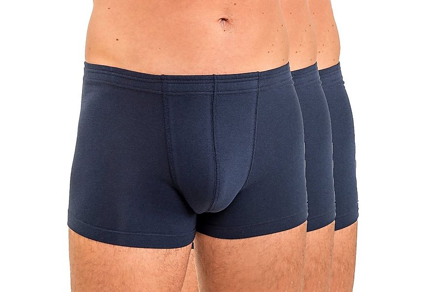 HERMKO Retro Boxer 3901 (Pack, 3er) Bio-Baumwolle Pant ohne Eingriff mit De günstig online kaufen
