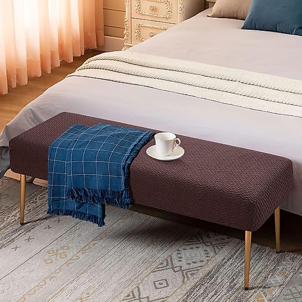 Coonoor Stuhlhusse Universal-Bezug für Esszimmer-Bank, elastisch Stuhlhusse günstig online kaufen