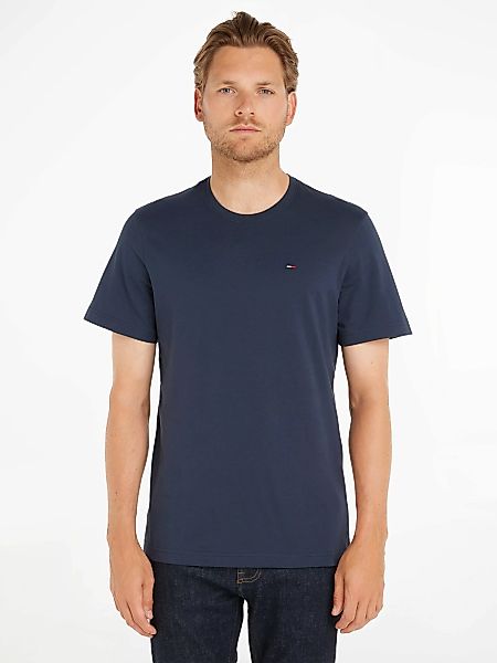 Tommy Jeans T-Shirt "TJM ESSENTIAL SOLID TEE", Regular Fit mit Rundhalsauss günstig online kaufen