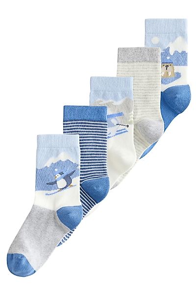 Next Basicsocken Socken, 5er-Pack, Weihnachten (5-Paar) günstig online kaufen
