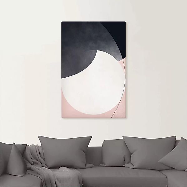 Artland Leinwandbild "Mondlicht", Gegenstandslos, (1 St.), auf Keilrahmen g günstig online kaufen