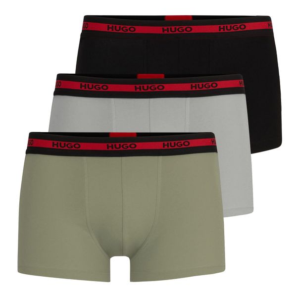 HUGO Boxer Trunk Triplet Planet (3-St., günstig online kaufen