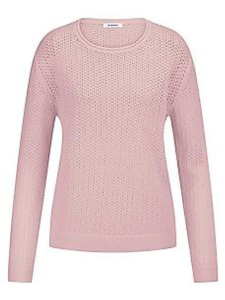 Rundhals-Pullover aus 100% Kaschmir Peter Hahn rosé günstig online kaufen