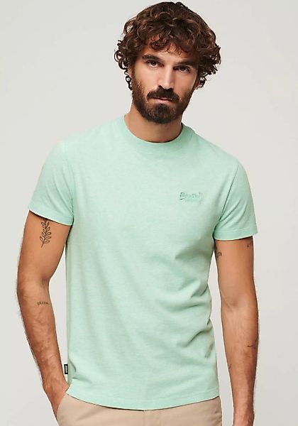 Superdry Rundhalsshirt "ESSENTIAL LOGO EMB TEE" günstig online kaufen