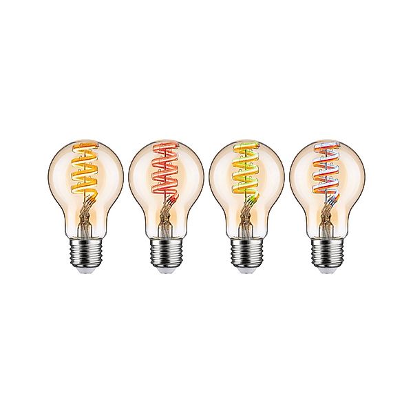 Paulmann LED-Leuchtmittel »Smart Filament AGL 470lm 2200K-6500K gold 230V«, günstig online kaufen