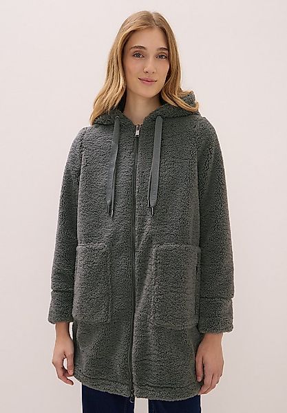CECIL Fellimitatmantel mit Teddy-Futter und Teddy-Kapuze günstig online kaufen