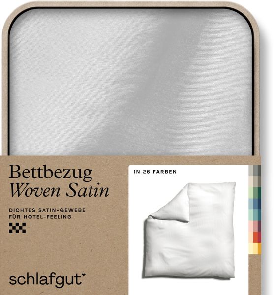 Schlafgut Bettbezug "Woven Satin" besonders dicht gewebt, Mix & Match: pass günstig online kaufen