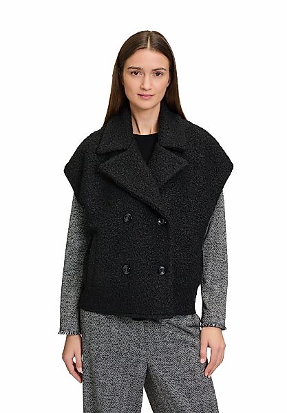 Betty&Co Plüschweste "Betty & Co Damen Kunstfell-Weste mit Taschen" günstig online kaufen