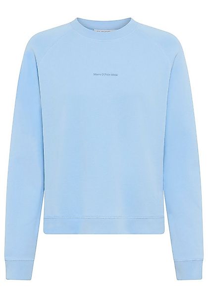 Marc O'Polo DENIM Sweatshirt relaxed fit, aus Organic Cotton, mit Schlitzen günstig online kaufen