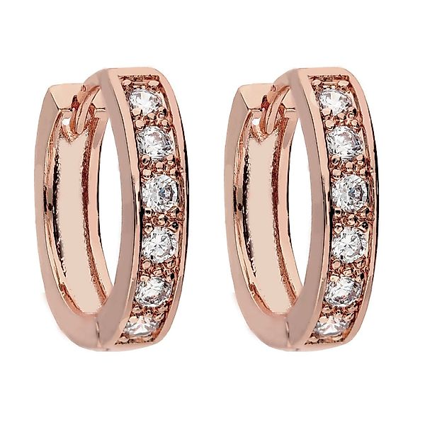 LÖB Paar Creolen 18K Roségold vergoldet günstig online kaufen