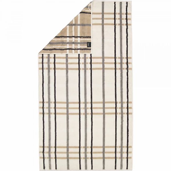 Cawö Handtücher Noblesse Check 1089 - Farbe: natur - 33 - Duschtuch 80x150 günstig online kaufen