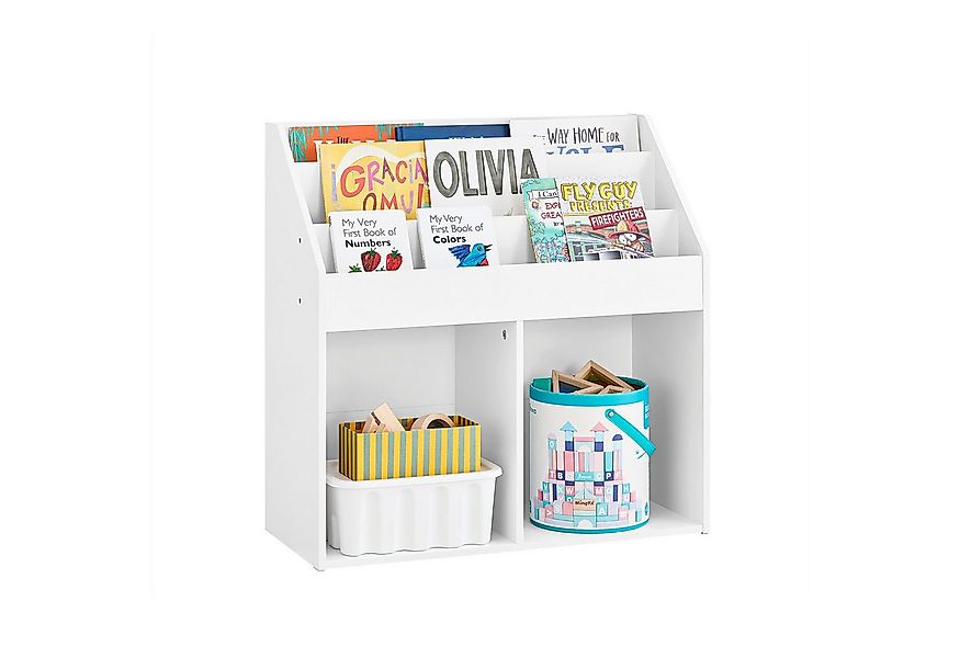 SoBuy Bücherregal KMB01, Spielzeugregal Spielzeugtruhe Standregal Montessor günstig online kaufen