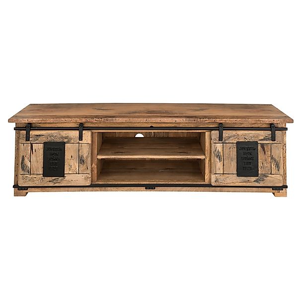 GarWoh TV Couchtisch Florenz Mango Vintage 180 X 55 X 50 Cm günstig online kaufen