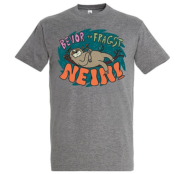 Youth Designz T-Shirt Bevor du fragst günstig online kaufen