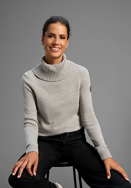 KangaROOS Rollkragenpullover mit Schalkragen, Langarm, Warm & Kuschelig günstig online kaufen