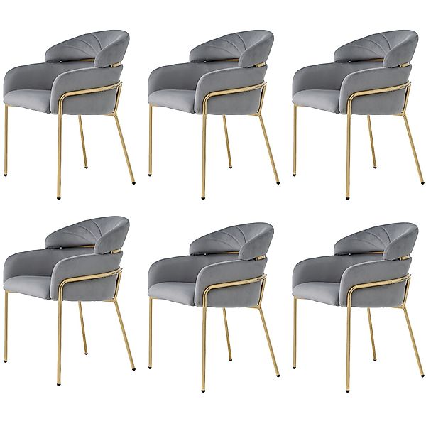MODFU Polsterstuhl Esszimmerstuhl (6 St), Schlafzimmer, günstig online kaufen