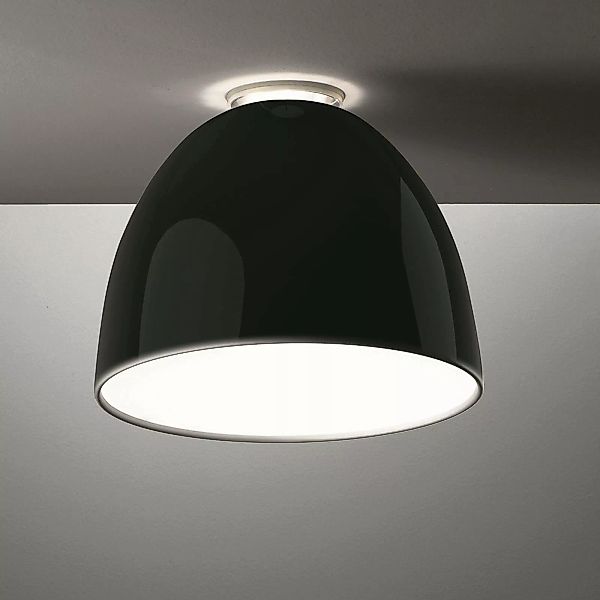 Artemide Nur Mini Gloss LED-Deckenleuchte, schwarz günstig online kaufen