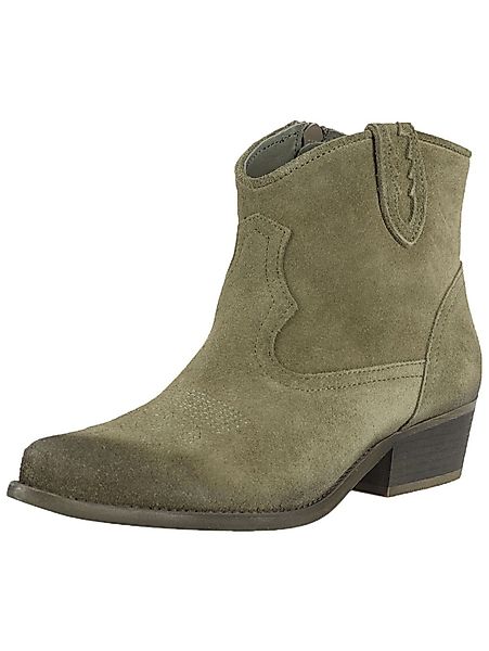Felmini Wide Fit Stiefelette Veloursleder Cowboy günstig online kaufen
