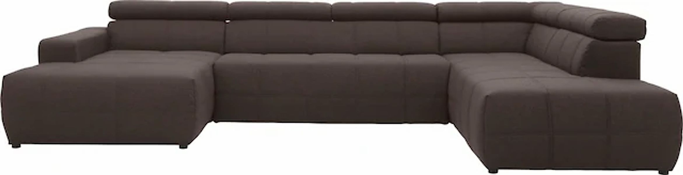 DOMO collection Wohnlandschaft »Brandon, whlw. mit Sitztiefenverstellung, w günstig online kaufen