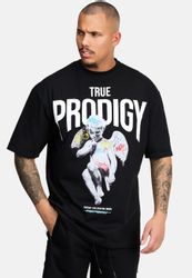trueprodigy Oversize-Shirt Miles Logoprint Rundhals dicker günstig online kaufen