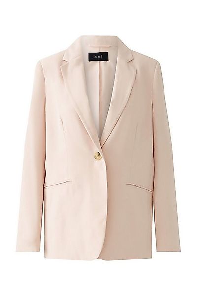 Oui Longblazer Oui lässiger Blazer - peach 38 (1-tlg) günstig online kaufen