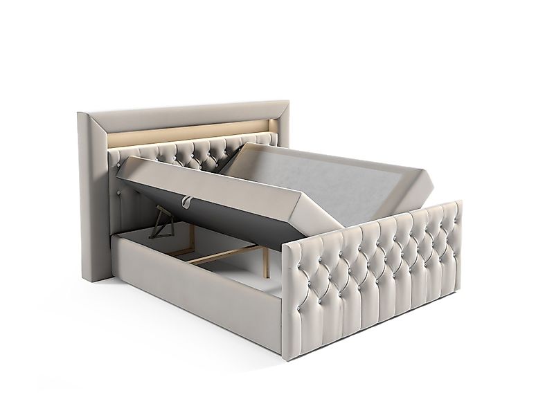 Fun Möbel Boxbett Schlafzimmerbett SEVRA Nr.2 günstig online kaufen