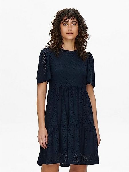 JACQUELINE de YONG Shirtkleid Kleid mit Lochstickerei JDYCARLA (lang) JDYCA günstig online kaufen