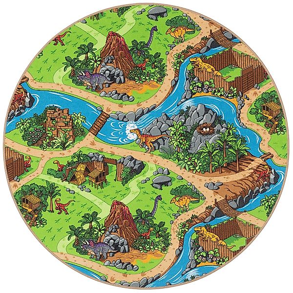 Pergamon Kinderteppich Kinder Spiel Straßen Teppich günstig online kaufen