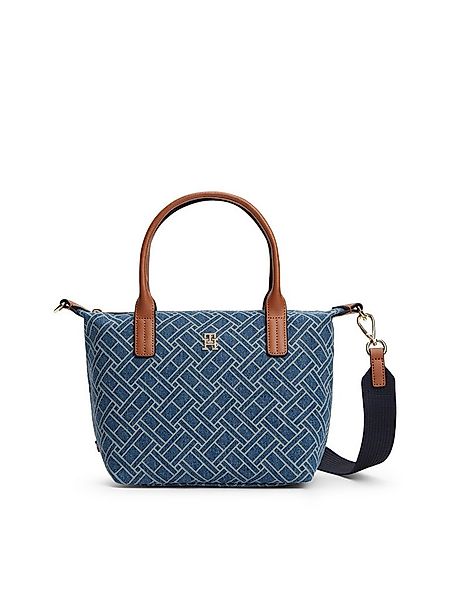 Tommy Hilfiger Tragetasche POPETTE MINI TOTE DENIM FLAG, Damen Umhängetasch günstig online kaufen
