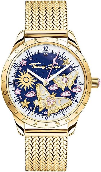 THOMAS SABO Quarzuhr MAGIC GARDEN SPIRIT WA0430-291-207-33 mm, Armbanduhr, günstig online kaufen