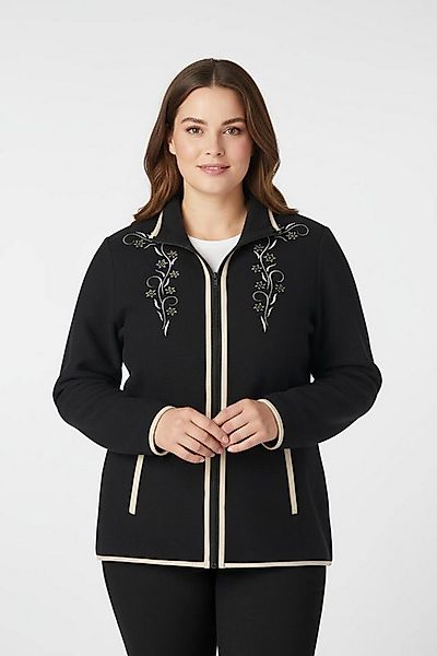 Sieh an! Fleecejacke Fleece-Jacke Langarm günstig online kaufen