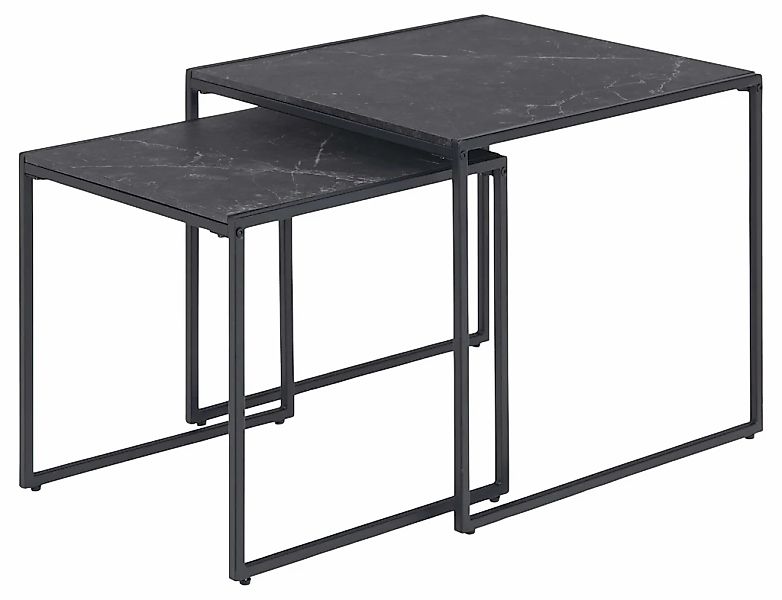 ACTONA GROUP Beistelltisch "Infinity", (Set, 3 Stück), Satz mit Tischen, Sc günstig online kaufen