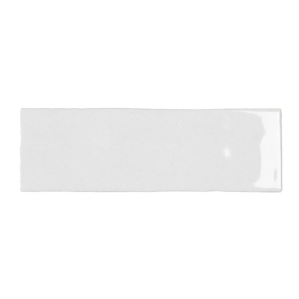 Wandfliese Nolita Steingut Weiß Glasiert Glänzend 6,5 cm x 20 cm günstig online kaufen