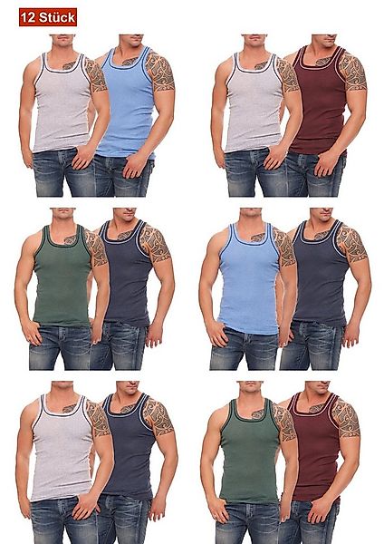 Cocain underwear Unterhemd Farbiges Herren Unterhemd Feinripp Vollachsel Ba günstig online kaufen