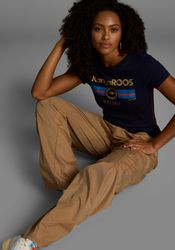 KangaROOS T-Shirt Kurzarm, unifarben und bedruckt, günstig online kaufen