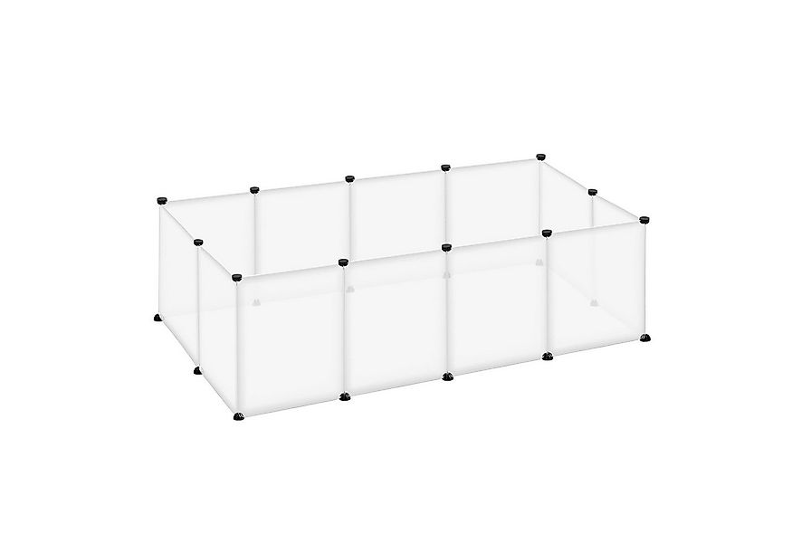 FIVMEN Freigehege Freilaufgehege aus Kunststoff Kleintierauslauf Innengeheg günstig online kaufen